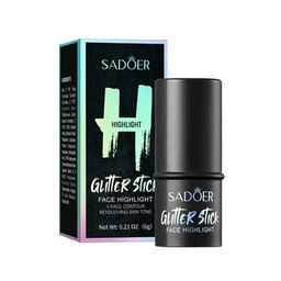 SADOER Стик для контуринга лица хайлайтер, румяна, скульптор, тон 01 Pearlesce Golden