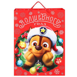 Пакет ламинированный вертикальный, 23 х 27 х 11,5 см Волшебного года!, Щенячий патруль - Paw Patrol фото 2