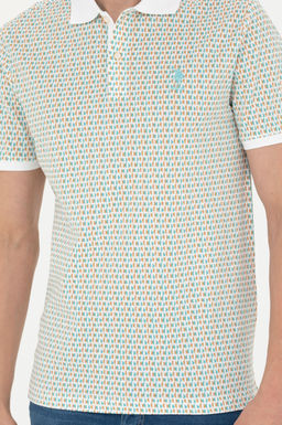 Мужская мятная футболка-поло - U.s. polo assn фото 20