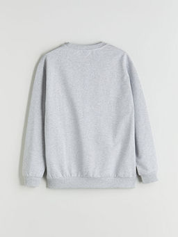 Bisiklet Yaka Erkek ?ocuk Sweatshirt