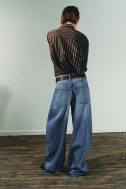 TRF OVERSIZED BALLOON HIGH-WAIST JEANS