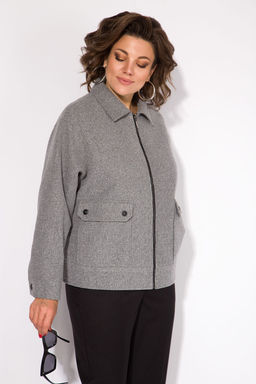 Костюм Liliana 1482БрПн серый+черный