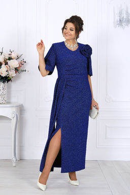 Платье Ninele 7509 василек