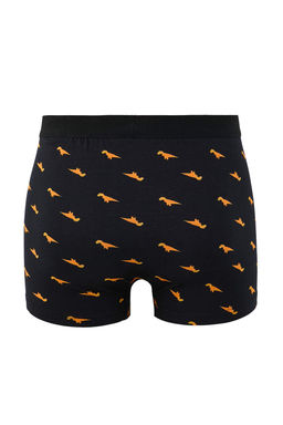 TRENDYOL MAN Cok Renkli 3lu Paket Desenli/Duz Pamuklu Boxer TMNAW25BX00011 - Trendyolmilla фото 4