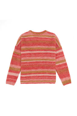 U. S. Polo Assn Свитер с круглым вырезом для девочек с цветком граната - U.s. polo assn фото 5