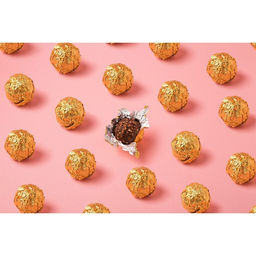 Фольга для конфет, зелёный 10×10 см, 100 шт.