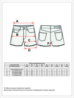 Шорты женские джинсовые TP09-01-2019 голубые