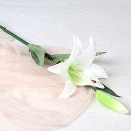 Цветок искусственный Лилия 65 см / J107 /уп 24/288/ латекс - ГалеонТрейд фото 8