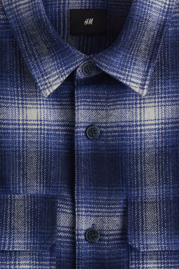 Sobrecamisa de franela Regular Fit - H&m фото 5