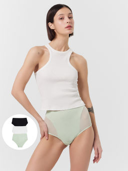 Трусы Mark Formelle макси хлопок с эластаном и полиамидом св.фисташковый