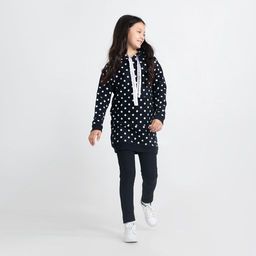 CRB wear/CWJG 62896-22-291 Платье для девочки, черный/Ex.Cherubino  фото 2