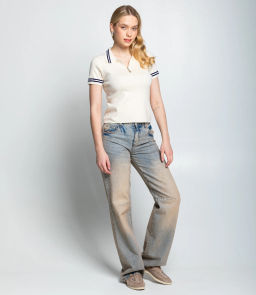 Футболка #КТ8168, кремовый