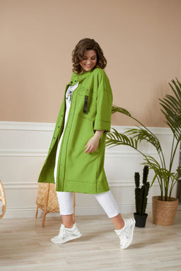 Кардиган Rumoda 2019-Р салатовый  фото 4