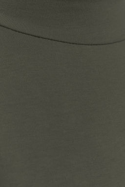 TRENDYOLMILLA Siyah Pamuklu Bal?kc? Yaka Uzun Kollu C?tc?tl? Orme Body THMAW23BD00033 фото 10