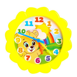 Цена за 2 шт. Часики игровые «Животные», учим время, считаем, МИКС
