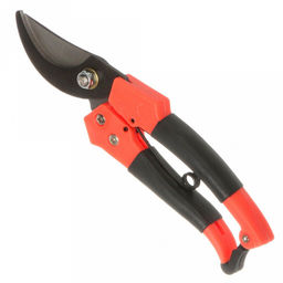 Секатор Феншуй, сталь с тефлоновым покрытием, затвор, пружина проволочная, фиксатор, диаметр среза 1,5см, эргономичные ручки, в блистере (Китай) - Домашняя мода фото 2