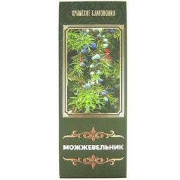 Натуральные благовония "Можжевельник" 10 палочек d.5мм L.10см с подставкой