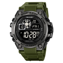 Часы наручные Skmei мужские электронные спортивные 2318army-green