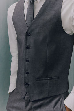 Chaleco de traje Slim Fit - H&m фото 4