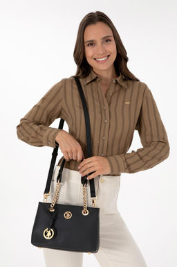 Kad_n Siyah _anta Sepette S_rpriz _ndirim