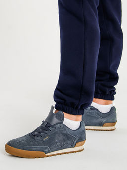 Арт. 62904 Брюки мужские с начесом 48-56 (5 шт) Цвет:темно-синий