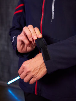 Женская мембранная куртка виндстоппер на флисе Azimuth Заря 124/23982_705 Темно-Синий  фото 22