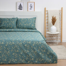 Постельное бельё LoveLife евро Желуди 200х217см, 225х240см, 50х70см-2шт, хлопок, сатин, 125г/м?