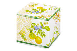 Сахарница 320 мл 9*9*10 см Лимоны + ложка, NEW BONE CHINA - Elan gallery фото 17