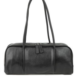 61658 black, Женская кожаная сумка, Barcelo Biagi