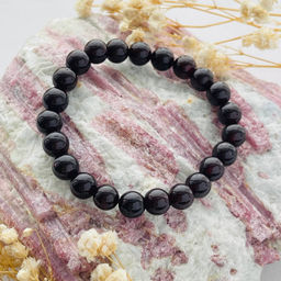 Браслет из Граната Пироп 18 см - Радуга самоцветов фото 5