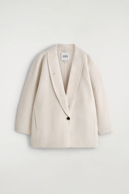 CHAQUETA MARINERA DE LANA DE DOBLE FAZ