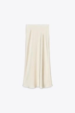 SATIN MIDI SKIRT - Zara фото 20
