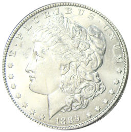 1 доллар 1889 года США Доллар Моргана