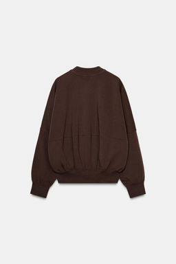 INTERLOCK BOMBER JACKET - Zara фото 13