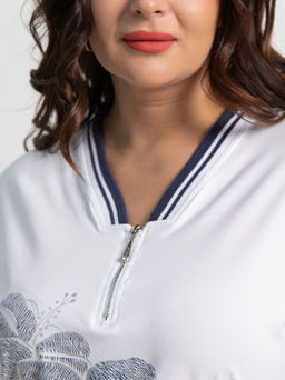 Блуза Иннес (белая) Б15479-20М