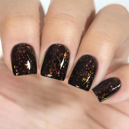 Лак для ногтей Золотой Листопад, 11 мл - Masura фото 2