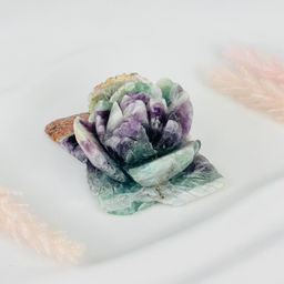 Цветок из Флюорита