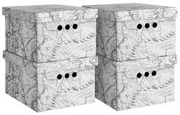 VAL EX-BCTN-4F Набор коробов картонных 4 шт., 25*33*9 см, EXPEDITION, шт