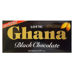 Горький шоколад Премиум Гана Ghana Lotte, Япония, 50 г Акция