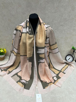 Легкий платок на голову и шею, мультицвет