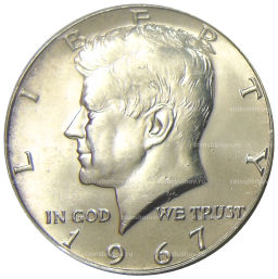 1/2 доллара (50 центов) 1967 года США