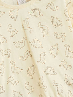 Bisiklet Yaka Erkek Bebek Pijama Tak?m?