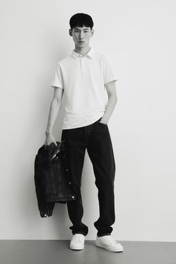 Polo COOLMAX® Slim Fit - H&m фото 3