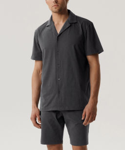 ATLANTIC BNMP-003 Пижама мужская Premium Cotton темно-серый