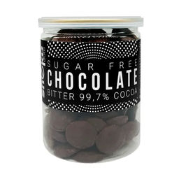 НЕСЛАДКИЙ шоколад (99,7 % какао) 200г Без сахара, консервантов, ГМО и усилителей вкуса.