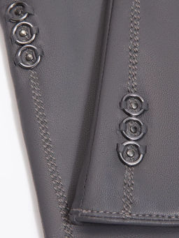 Перчатки женские ш+каш. IS02805-sh grey - Eleganzza фото 2