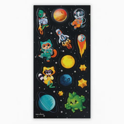 Набор для создания акриловых брелоков с наклейками «Для мальчика»