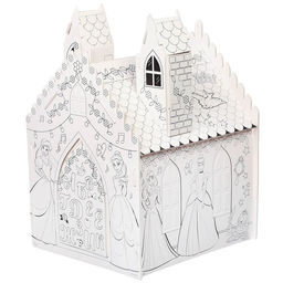 Дом-раскраска 3 в 1 Принцессы, замок, набор для творчества, 16 18 22 см - Disney фото 7