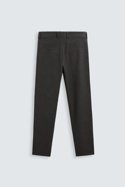 PANTAL?N CHINO ESTRUCTURA CONFORT / Marr?n vigor? - Zara фото 8