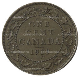 1 цент 1919 года Канада